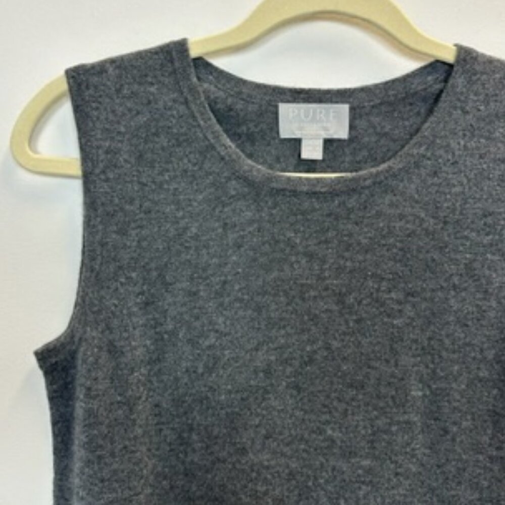 PURE Collection Cashmere Knitted Tank US 6